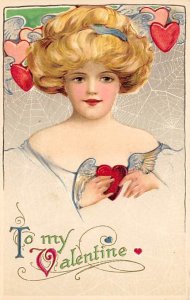 To my Velentine Postcard