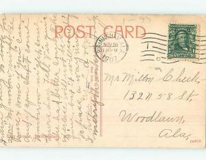 Divided-Back BUILDING SCENE Birmingham Alabama AL H6973