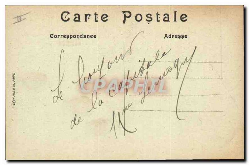 Old Postcard Paris VII tanks and cannons Invalides