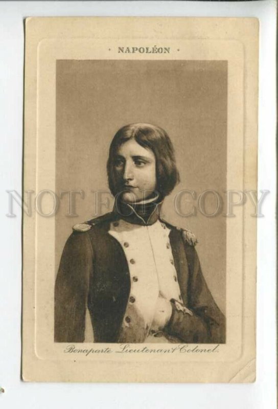 431766 War 1812 NAPOLEON Lieutenant Colonel Vintage postcard LL #6021