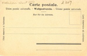 Switzerland - Ascending the Matterhorn circa 1898