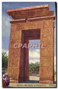 Postcard Ancient Egypt Egypt Karnak The Pylon of Euergetes I
