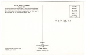 Trans World Express Airlines - Beech 1900, United States