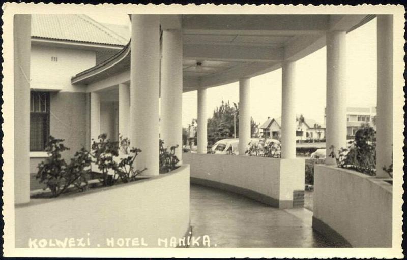 congo, KOLWEZI, Hotel Manika (1940s) Real Photo