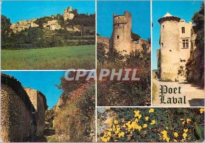 Postcard Modern Poet Laval (Drome)