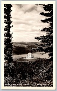 Columbia River Oregon 1950s RPPC Real Photo Postcard Vista House