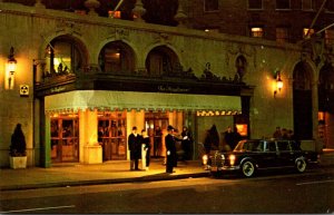 Washington D C The Mayflower Hotel At Night