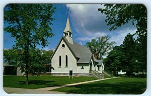 LANCASTER, New Hampshire NH ~ ST. PAUL'S EPISCOPAL CHURCH ca 1950s Postcard