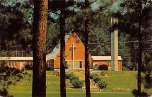 Meridian Mississippi Naval Air Station Chapel Vintage Postcard K36471