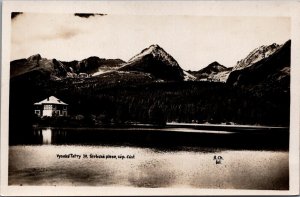 Slovakia Vysoke Tatry Strbske Pleso Štrbské Pleso Vintage RPPC 09.10