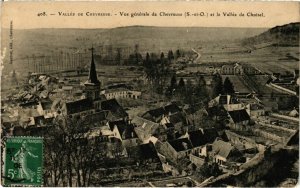 CPA Vallée de CHEVREUSE Vue générale de CHEVREUSE et la Vallée de Cho (102714)