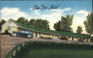 Waterville New York NY Motel Vintage Postcard