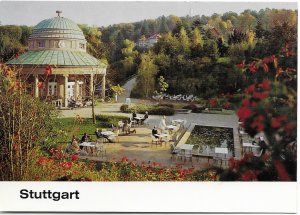 Stuttgart, Germany.  Weißenburg Park.  Mint