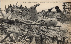 CPA LENS en ruines-fosse sur le Puits-Les Molettes (44128)
