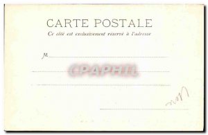 Old Postcard Chateau de viizlle The door connetable