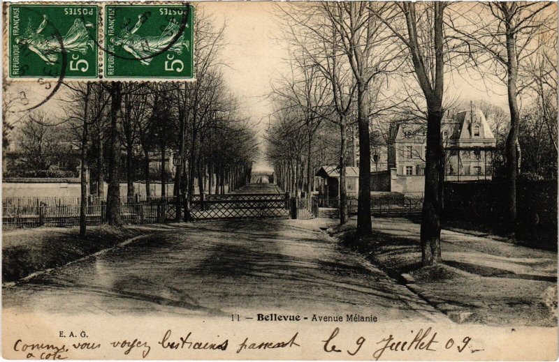 CPA Meudon Avenue Melanie (1315585)