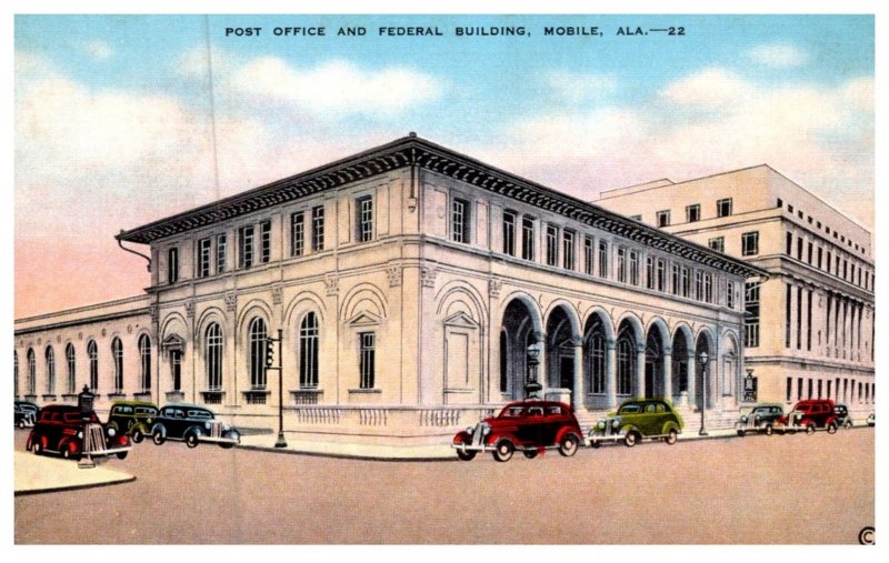 Alabama Mobile  , U.S.Post Office and Federal Building