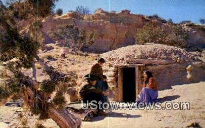 Navajo Family in Misc, New Mexico