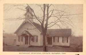 Springdale Connecticut Methodist Episcopal Church Vintage Postcard AA5653