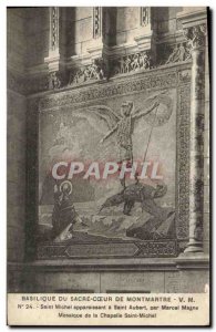 Old Postcard From Paris Basilica Sacre Coeur From Montmartre Saint Michel app...