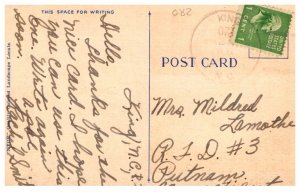 North Carolina  King  Greetings  with Flag