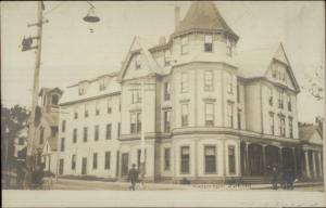 St. Stephen NB New Brunswick Windsor Hotel c1905 Real Photo Postcard