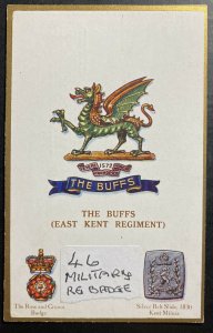 Mint England Picture Postcard East Kent Regiment  The Buffs