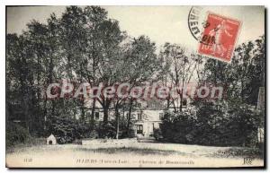 Postcard Old Illiers Chateau De Roussainville