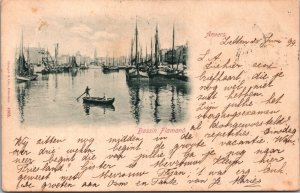 Belgium Anvers Bassin Flamand  Antwerp Postcard 04.35