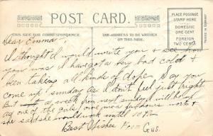 To Greet You Postcard John Winsch Publisher Writing on back