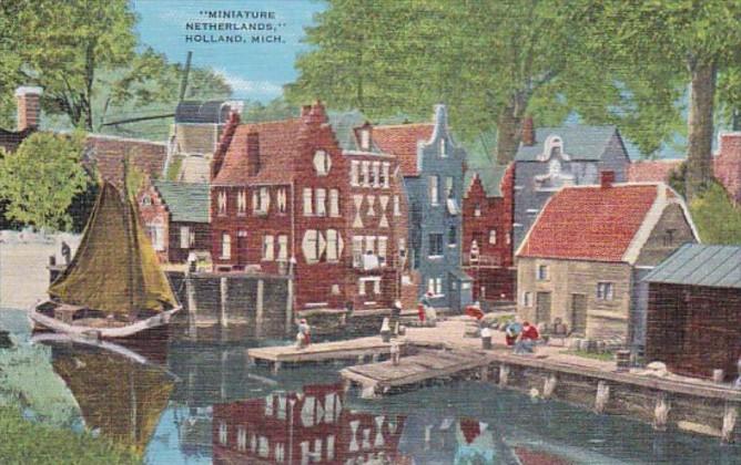 Michigan Holland Miniature Netherlands Village 1978