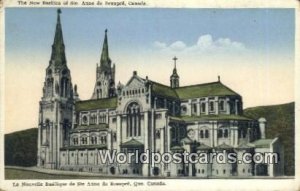 New Basilica Ste Anne De Beaupre Canada 1936 