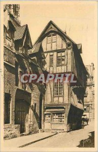 Old Postcard Rouen (Seine Inferieur) La Douce France Old Houses Roman street