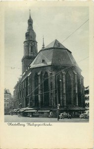 Germany Heidelberg kirche Postcard