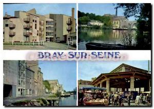 Postcard Modern Bray sur Seine (S & M)