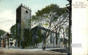 St. Peter's Episcopal Church - Salem, Massachusetts MA Postcard
