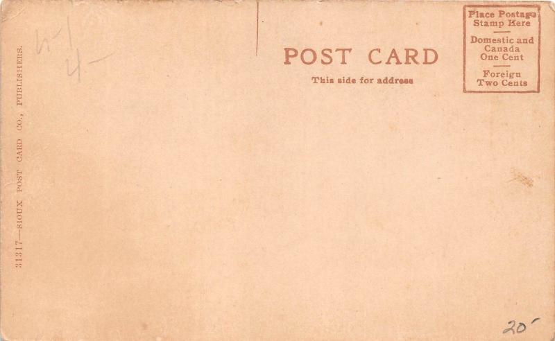 C11/ Lohrville Iowa Ia Postcard c1910 Baird's Cold Storage & Produce Company