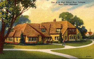 Nebraska Boys Town One Of 25 High School Boys Cottages Curteich