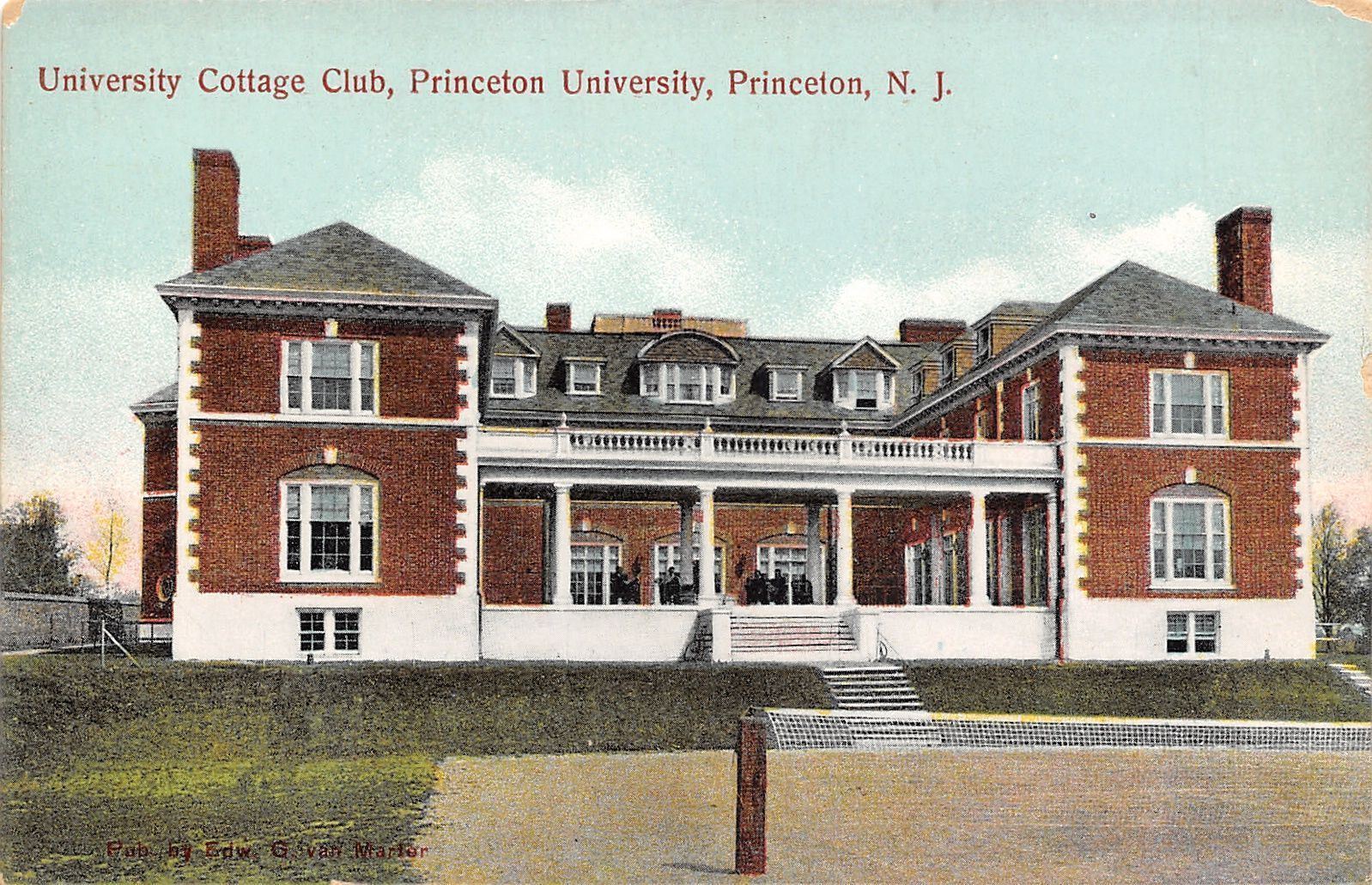 Princeton University New Jersey University Cottage Club Students