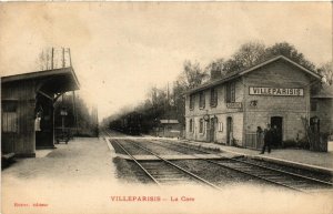 CPA VILLEPARISIS La Gare. (509788)