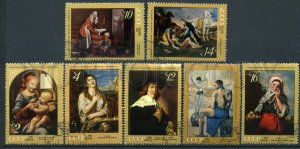 507299 USSR 1971 year Foreign painting of Soviet museums set