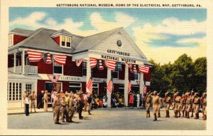 Pennsylvania Gettysburg Soldiers At The Gettysburg National Museum Home Of Th...