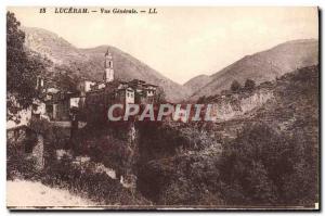 Postcard Old Luceram Vue Generale