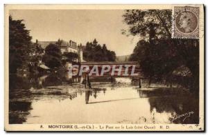 Old Postcard Montoire Pont Sur Le Loir