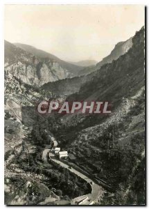 Modern Postcard The Alpes Maritimes The Touet Road on Var Beuil between the l...