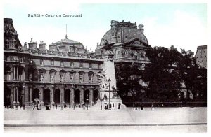 France Paris  Cour du Carrousel