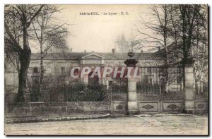 Bar le Duc Old Postcard The high school