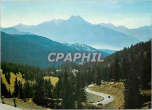 Postcard Modern Lights and colors on the Vaud Alps Col de la Croix alt 1732 m...