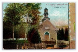 St Ann's Old Church Ste Anne De Beaupre Quebec Canada UNP UDB Postrcard P28