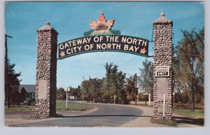 The Gateway Of The North, North Bay, Ontario, Vintage 1960 Chrome Postcard